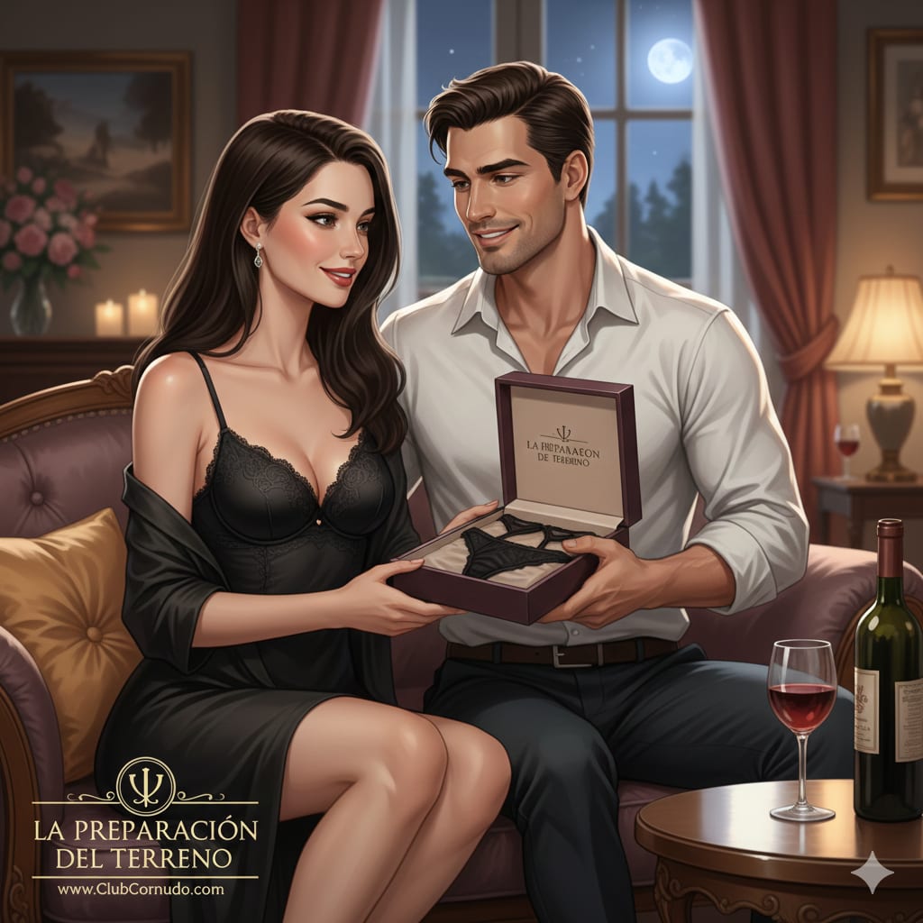 Ilustración del Manual Definitivo de Club Cornudo sobre cómo introducir la fantasía en pareja