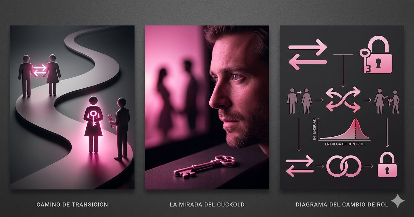 De pareja swinger a cuckold: experiencias consentidas con otros hombres en pareja